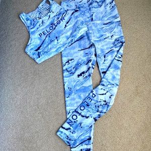 Peloton WITH size medium bra/medium leggings. $150